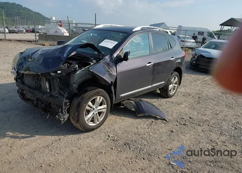 2013 Nissan Rogue Sv z USA, uszkodzony, nr VIN JN8AS5MV7DW658584